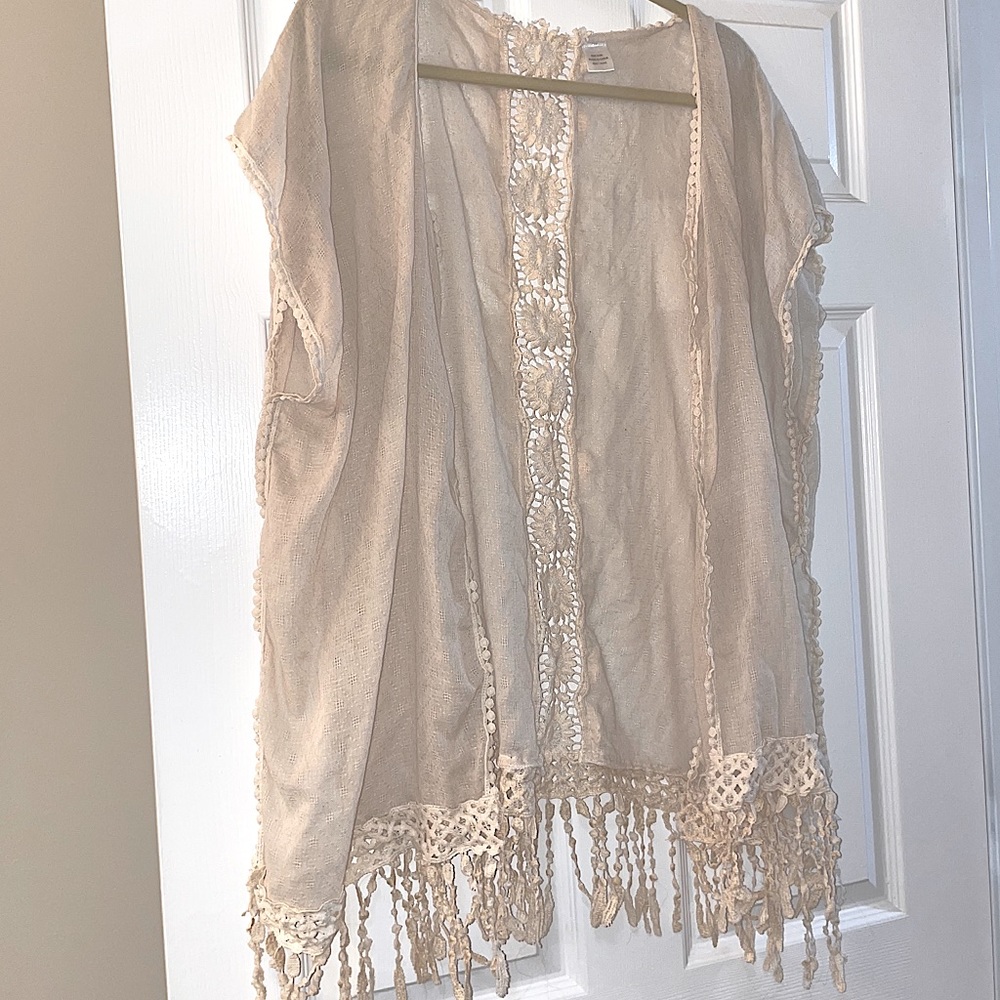 Tassel shawl
